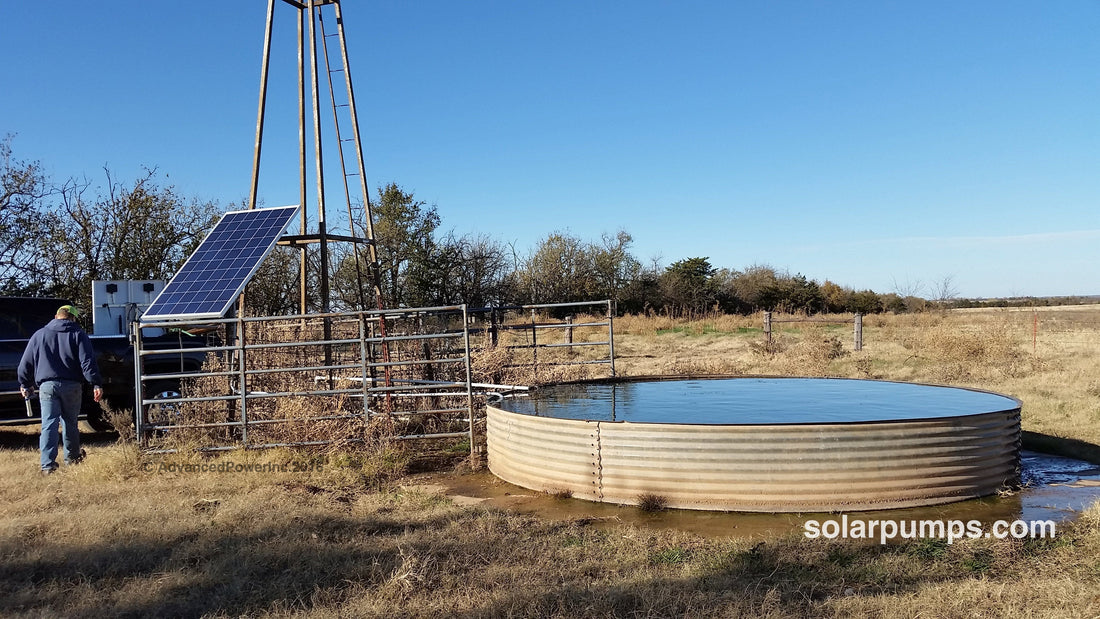 Windmills vs. Solar Water Pumping Systems