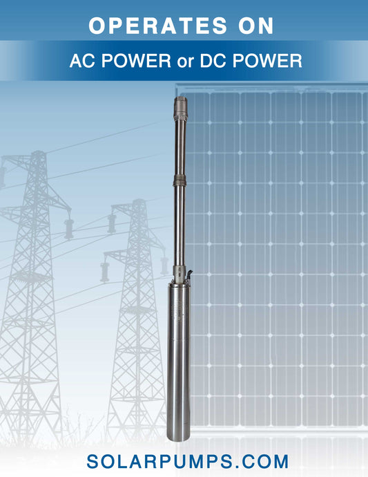 12H AC/DC Hybrid Helical Pump (Pump Only)