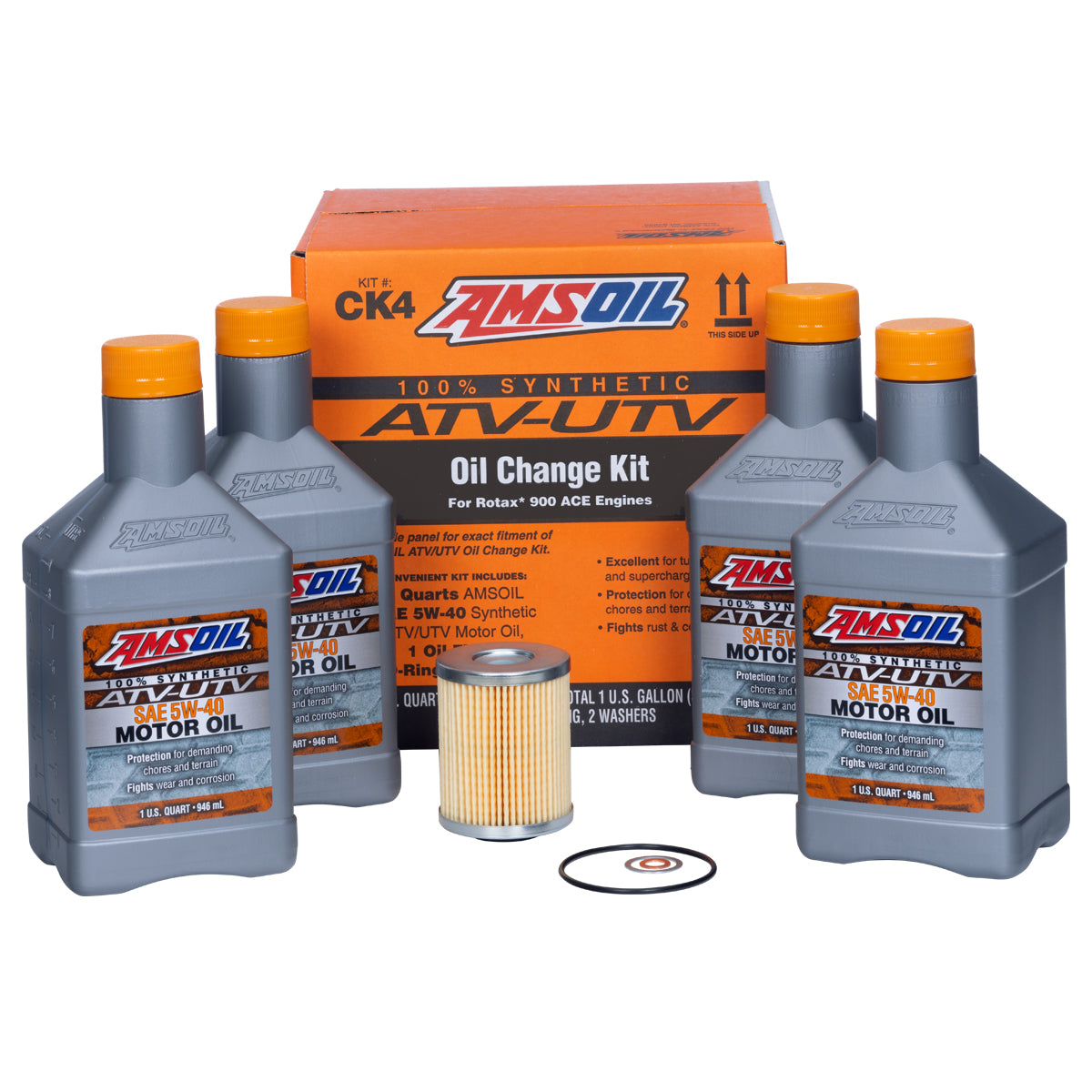 AMSOIL CK5 ATV/UTV Oil Change Kit Rotax*500cc +